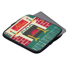 Noel Holiday Artisan Crochet Impressão Eletrônicos