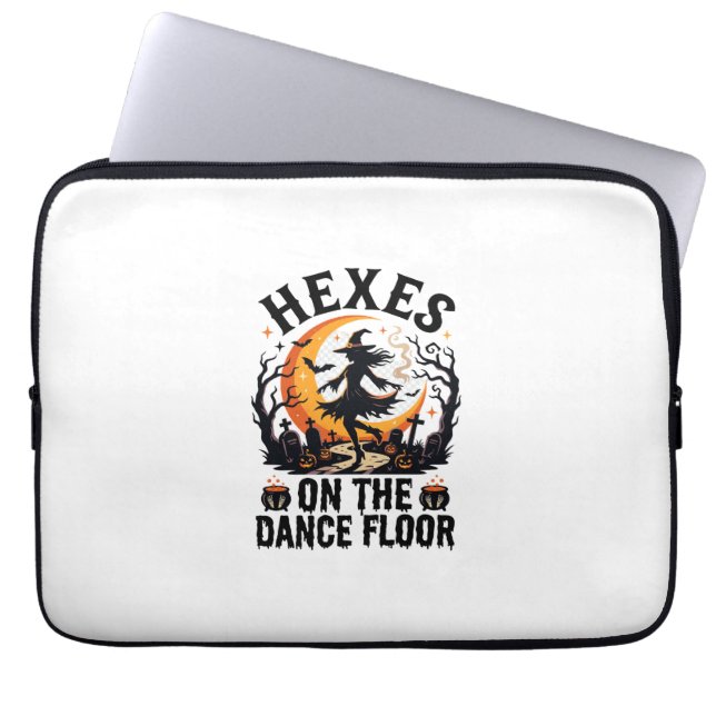 Capa Para Notebook Noite de Dança da Bruxa do Halloween (Frente)