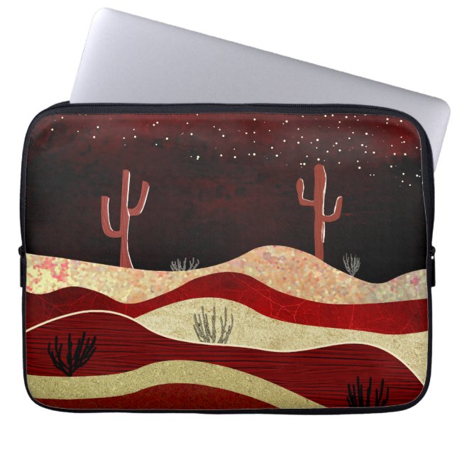 Capa Para Notebook Noite do Deserto (Frente)