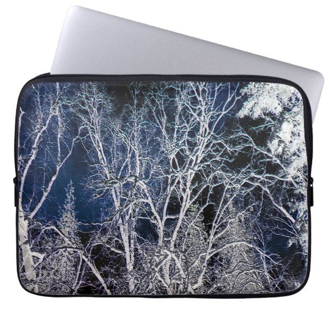 Capa Para Notebook Noite fria de inverno..... (Frente)