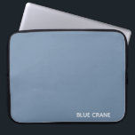 Capa Para Notebook Nome azul da grua azul<br><div class="desc">Nome azul da grua azul</div>