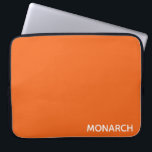 Capa Para Notebook Nome da cor laranja da borboleta monarca<br><div class="desc">Nome da cor laranja da borboleta monarca</div>