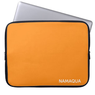 Capa Para Notebook Nome da cor laranja de Namaqua