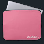 Capa Para Notebook Nome de cor rosa Axolotl<br><div class="desc">Nome de cor rosa Axolotl</div>