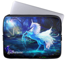 Capa Para Notebook Nome do Adicionar à Luz do Pegasus do Unicorn Padi