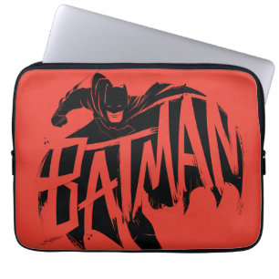 Capa Para Notebook Nome do Pincel de Tinta Batman