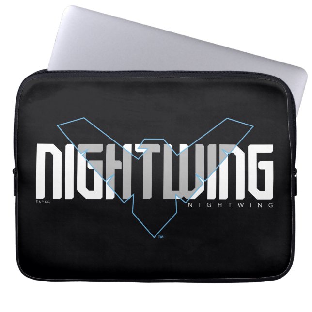 Capa Para Notebook Nome Hi-Tech Gráfico do Nightwing (Frente)