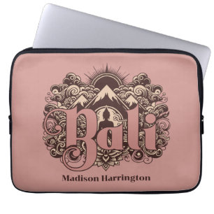 Capa Para Notebook Nome Personalizado Bali