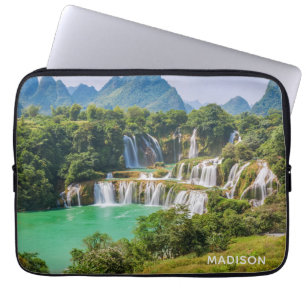 Capa Para Notebook Nome personalizado bolsas de laptop de cachoeiras