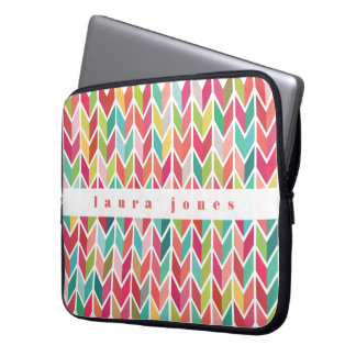 Capa Para Notebook Nome Personalizado Cutom Colorido do Padrão de Set
