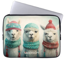 Nome Personalizado Llamas de inverno