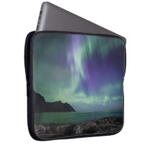 Capa Para Notebook Norte Luzes Bolsa de laptop da Noruega