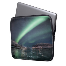 Capa Para Notebook Norte Luzes Bolsa de laptop da Noruega