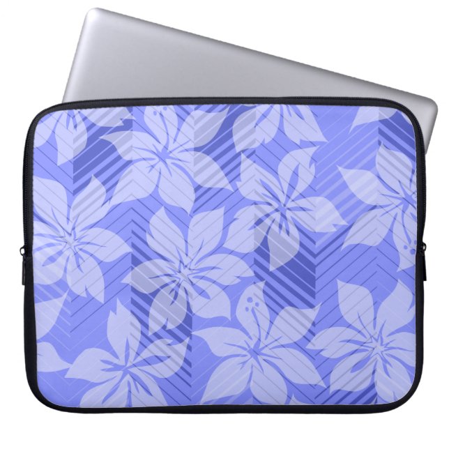 Capa Para Notebook North Shore Hawaiian Hibiscus Neoprene Wetcase (Frente)