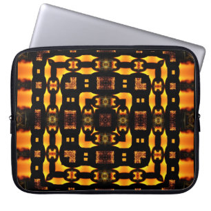 Capa Para Notebook Notebook de conexão de Ouro de cadeia quadrado