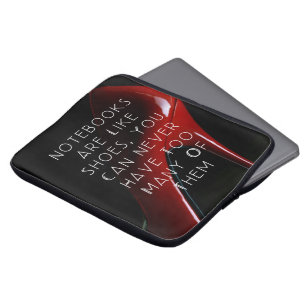 Capa Para Notebook Notebooks Red Heels são como calçados