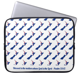 Capa Para Notebook NOVA Escritura Personalizável do ZEALAND FLAG