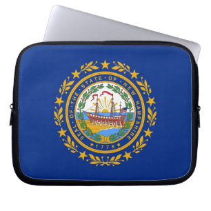 Capa Para Notebook Nova Hampshire State Flag Bolsa de laptop