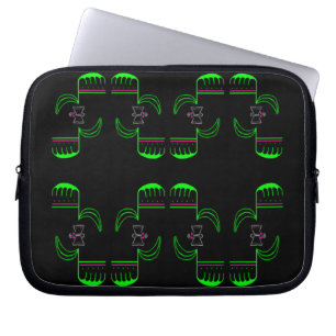 Capa Para Notebook Novelty Venus Flytrap Impressão Eletrônicos Bag