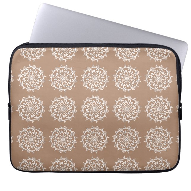 Capa Para Notebook Nutmeg Mandala (Frente)