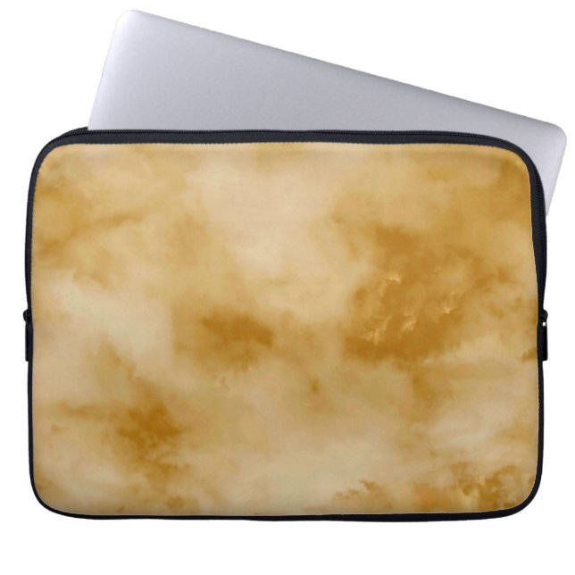 Capa Para Notebook Nuvens amarelas (Frente)