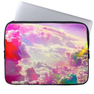 Capa Para Notebook nuvens celestiais