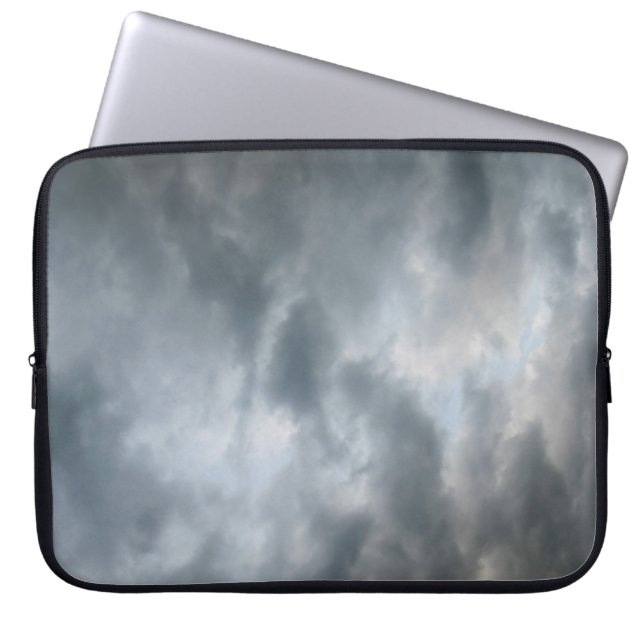Capa Para Notebook Nuvens de Tempestade Quebrando (Frente)