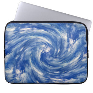 Capa Para Notebook Nuvens girando......