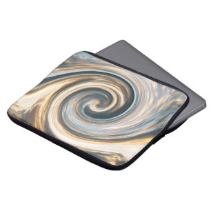 Capa Para Notebook Nuvens Twirled......