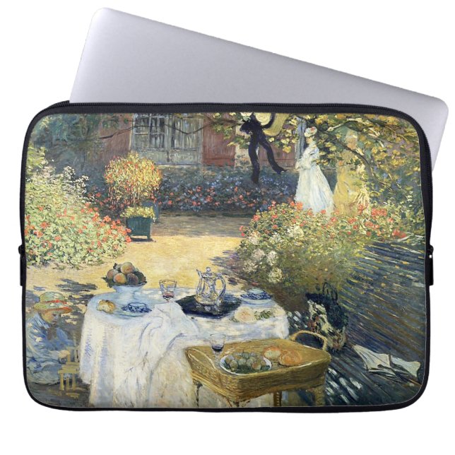 Capa Para Notebook O Almoço Claude Monet (Frente)