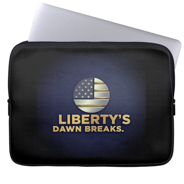 Capa Para Notebook O amanhecer da liberdade (Frente)