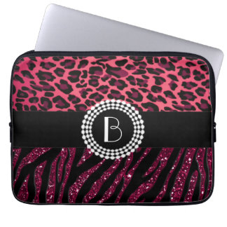 Capa Para Notebook O animal à moda imprime padrões da zebra e do