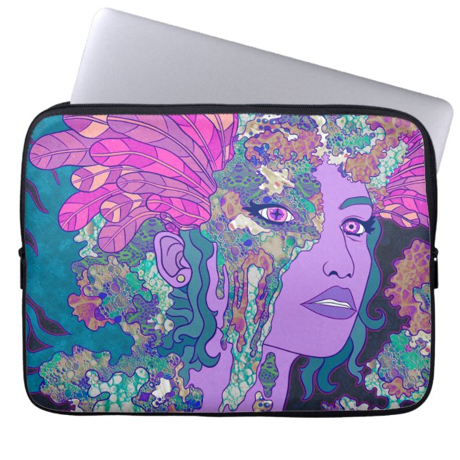 Capa Para Notebook O Anjo Azul (Frente)