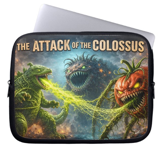 Capa Para Notebook O ataque do monstro Colossus sci-fi Caillou (Frente)