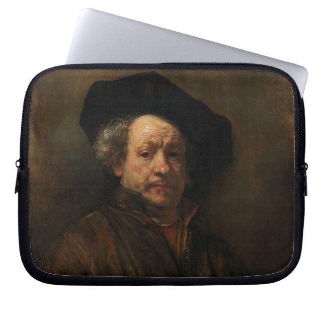 Capa Para Notebook O autorretrato de Rembrandt van Rijn é arte (Frente)