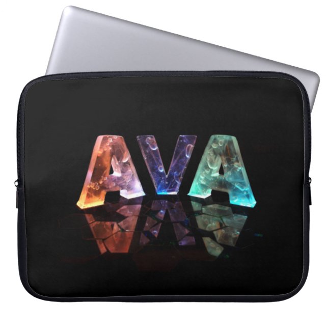 Capa Para Notebook O Ava conhecido nas luzes 3D (Frente)