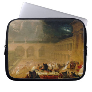 Capa Para Notebook O banquete do Belshazzar (óleo em canvas)