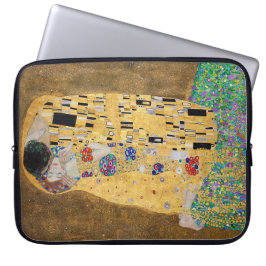 Capa Para Notebook O Beijo de Gustav Klimt Feliz Aniversário