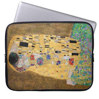 Capa Para Notebook O Beijo de Gustav Klimt Feliz Aniversário