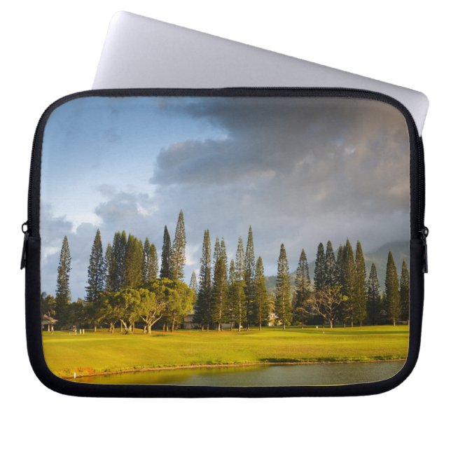 Capa Para Notebook O campo de golfe Makai em Princeville (Frente)