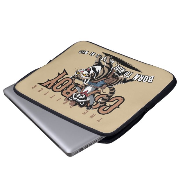 Capa Para Notebook O caubói bicho | 38 cm (Frente Inferior)