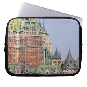 Capa Para Notebook O Chateau Frontenac na Cidade de Quebec, Canadá.