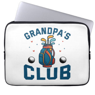 Capa Para Notebook O clube de golfe do avô é engraçado