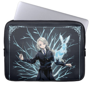 Capa Para Notebook O Coelho da Anime Luna Lovegood Patronus