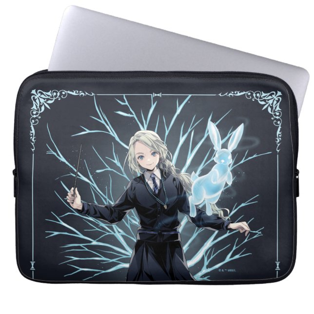 Capa Para Notebook O Coelho da Anime Luna Lovegood Patronus (Frente)