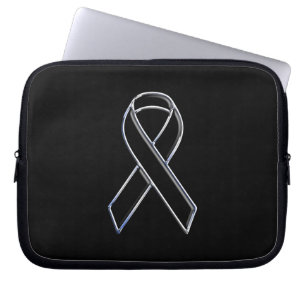 Capa Para Notebook O cromo gosta da consciência preta da fita