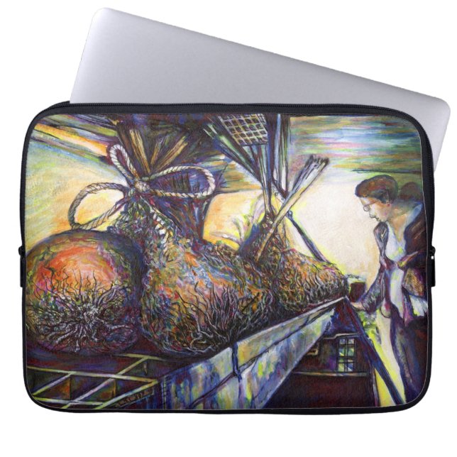 Capa Para Notebook O destino da vida ferida (Frente)