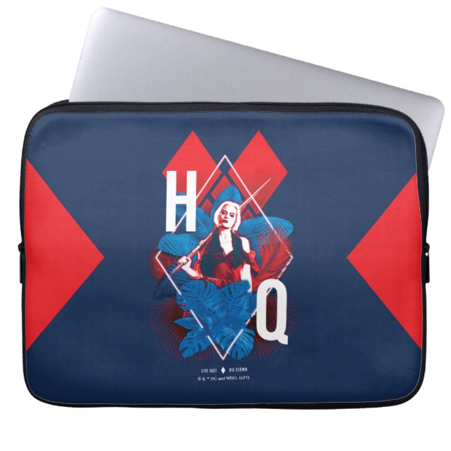 Capa Para Notebook O Esquadrão Suicida | Harley Quinn Fern e Diamante (Frente)