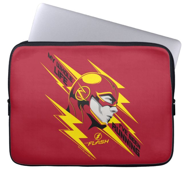 Capa Para Notebook O Flash | Toda a minha vida que tenho estado a cor (Frente)