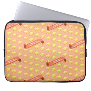 Capa Para Notebook O Funny Battenberg Heaven É Um Bolo Na Terra